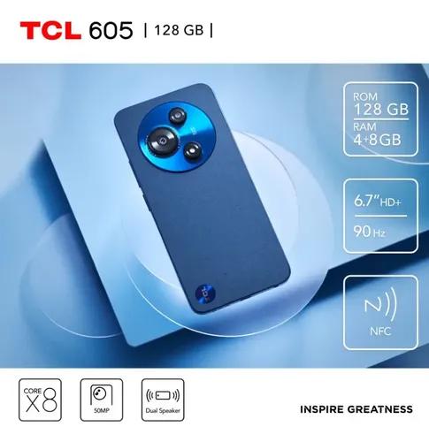 Tcl 128gb 50mp 12gb Ram 6.7 Hd+ Octa-core 5.200 Mah Tcl 605 Azul 2