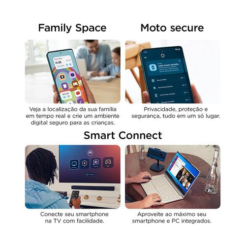 Motorola Edge 60 Neo 5g - 256gb 24gb (12gb Ram + 12gb Ram Boost) 50mp Sony Camera Moto Ai Ek Super Hd - Cinza 4