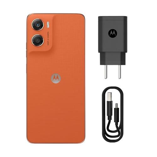 Motorola Moto G06 - 128gb 12gb (4gb Ram + 8gb Ram Boost) E Camera 50mp Com Ai Bateria De 5200 Mah- Laranja 5