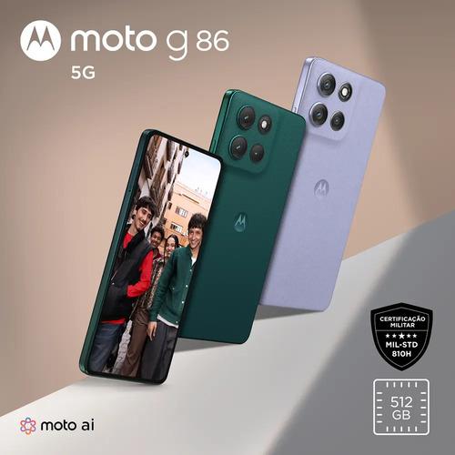 Moto G86 Lilás 3