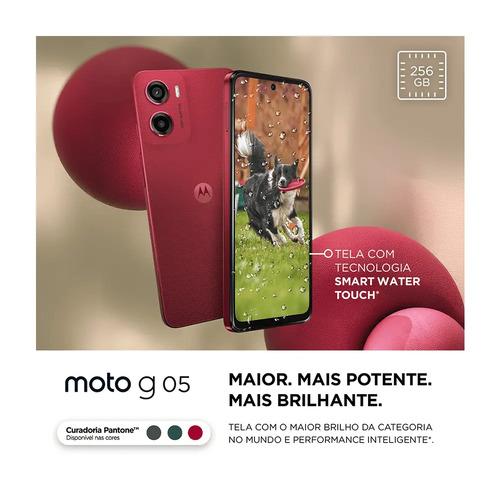Moto G05 Vermelho 3