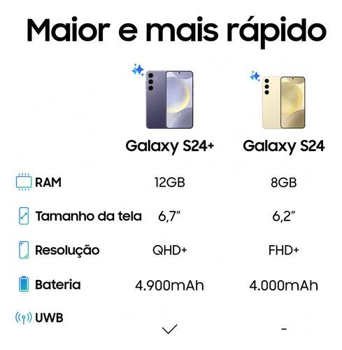 Samsung Galaxy S24 Plus (exynos) 5g 256GB Violeta 12GB RAM 5